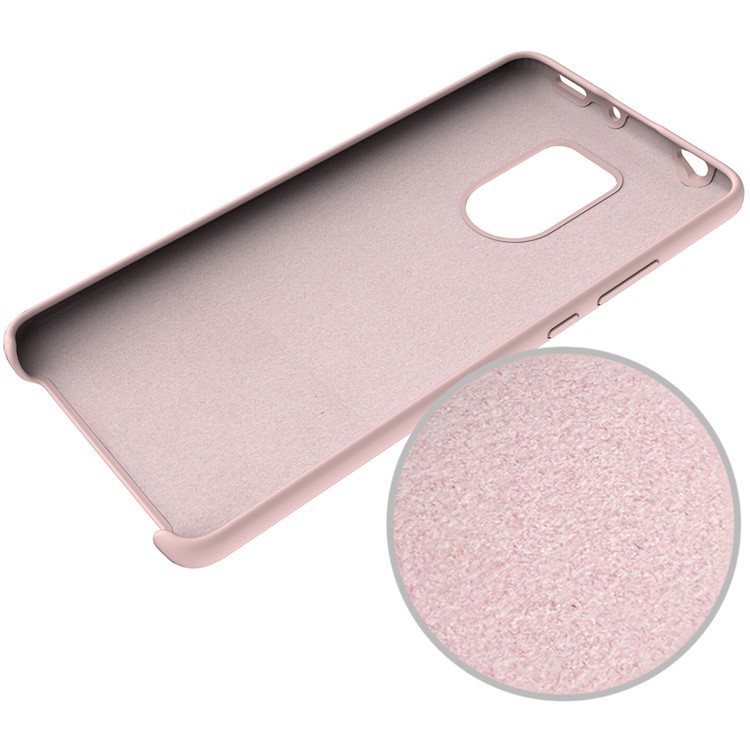Liquid Silicone Phone Case for Huawei Mate 20 X - Pink-5