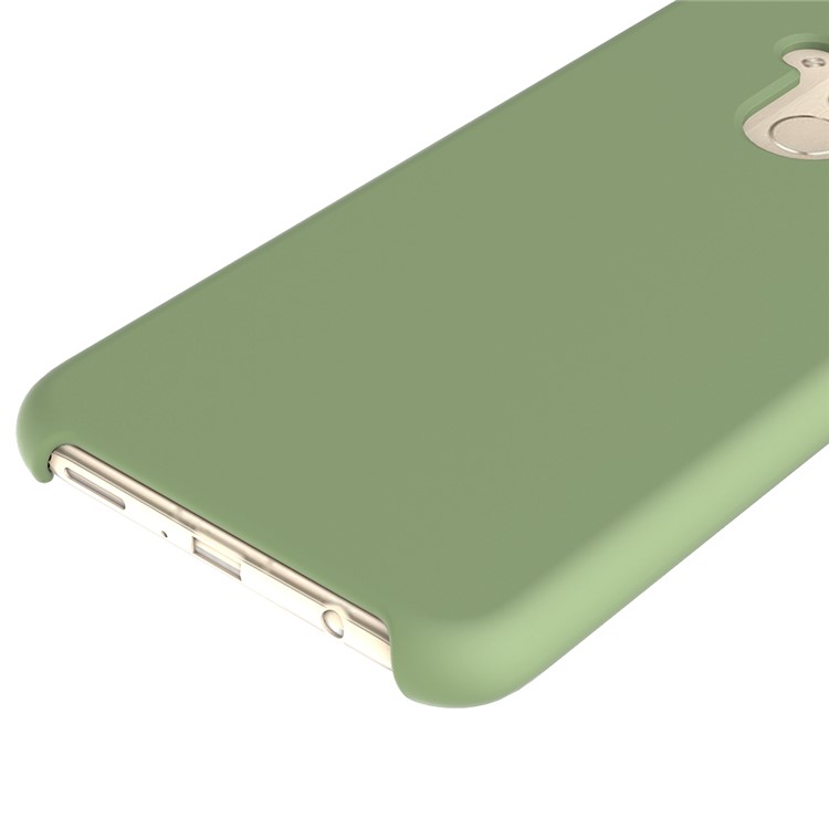 Liquid Silicone Protector Mobile Case for Huawei Mate 20 Lite - Green-4