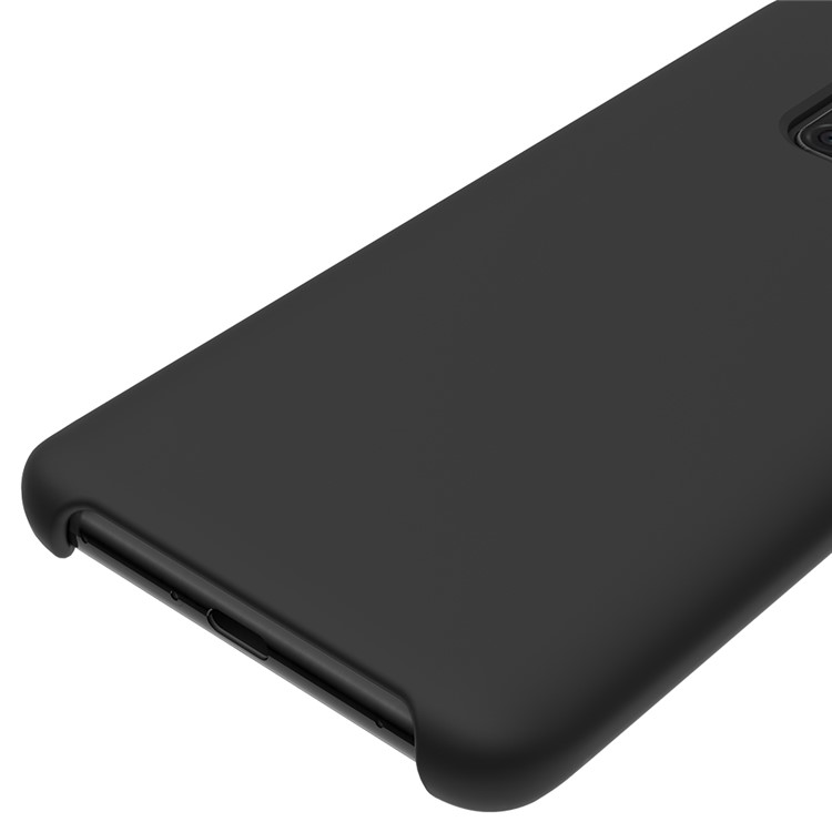 Flüssiges Silikon-Handygehäuse Für Hua Mate 20 Pro - Schwarz-4