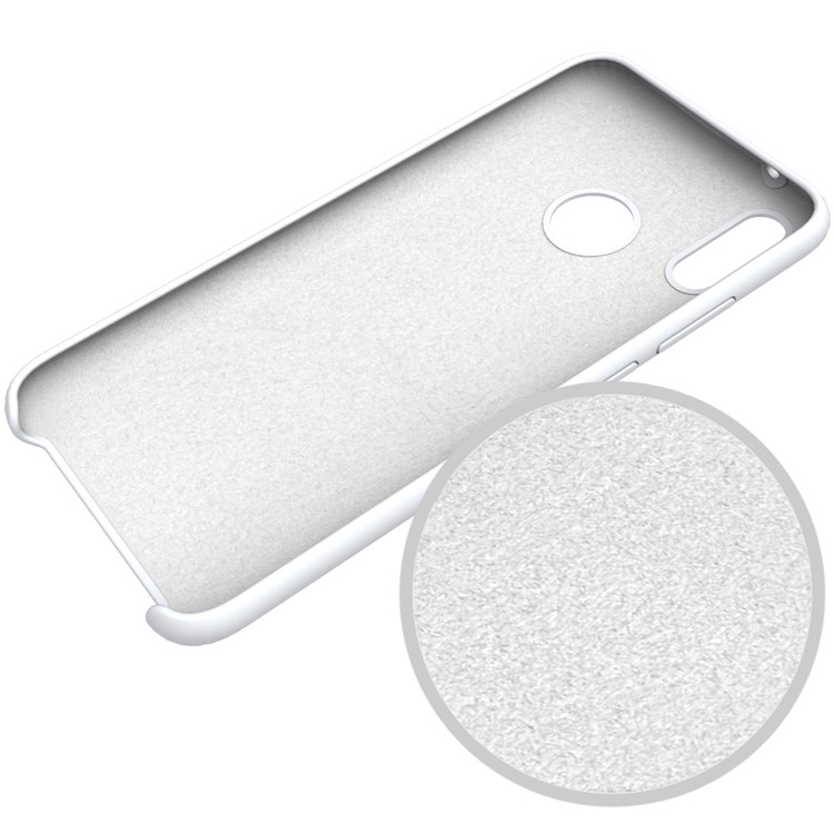 Liquid Silicone Mobile Phone Cover for Huawei Y9 (2019) / Enjoy 9 Plus - White-5
