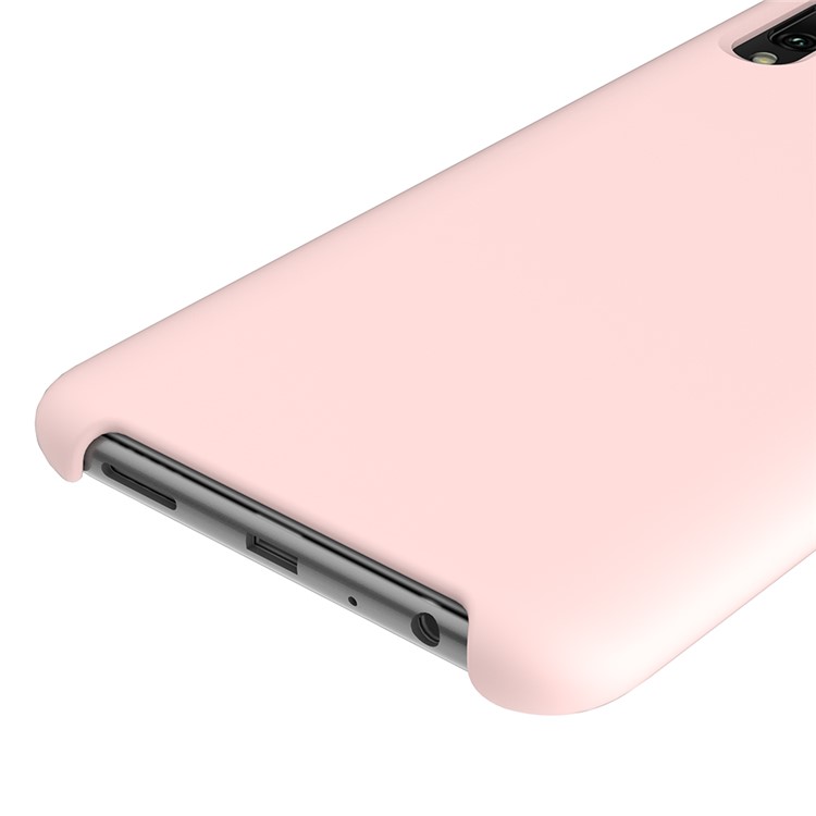 Liquid Silicone Back Protection Case for Huawei Y9 (2019) / Enjoy 9 Plus - Pink-3