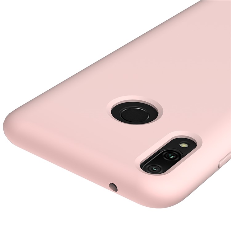 Liquid Silicone Back Protection Case for Huawei Y9 (2019) / Enjoy 9 Plus - Pink-4