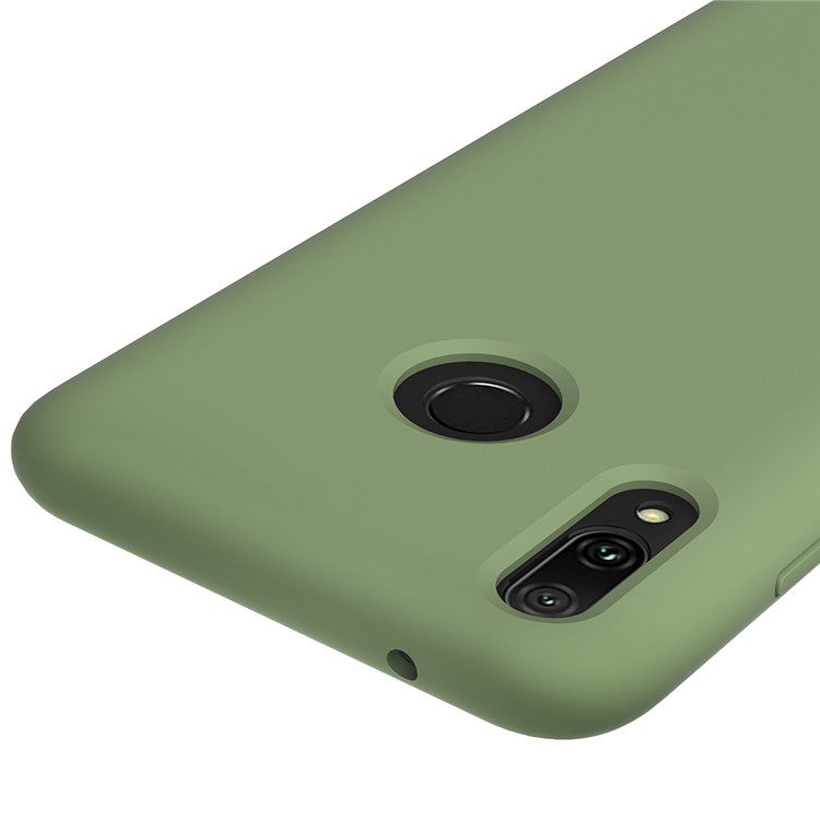 Liquid Silicone Protective Mobile Shell for Huawei Y9 (2019) / Enjoy 9 Plus - Green-3