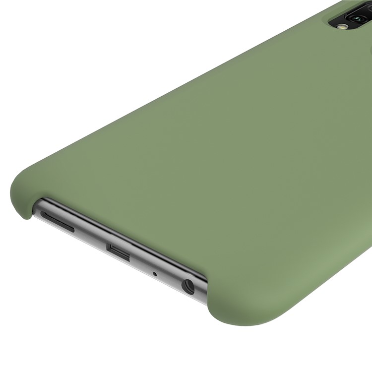 Liquid Silicone Protective Mobile Shell for Huawei Y9 (2019) / Enjoy 9 Plus - Green-4