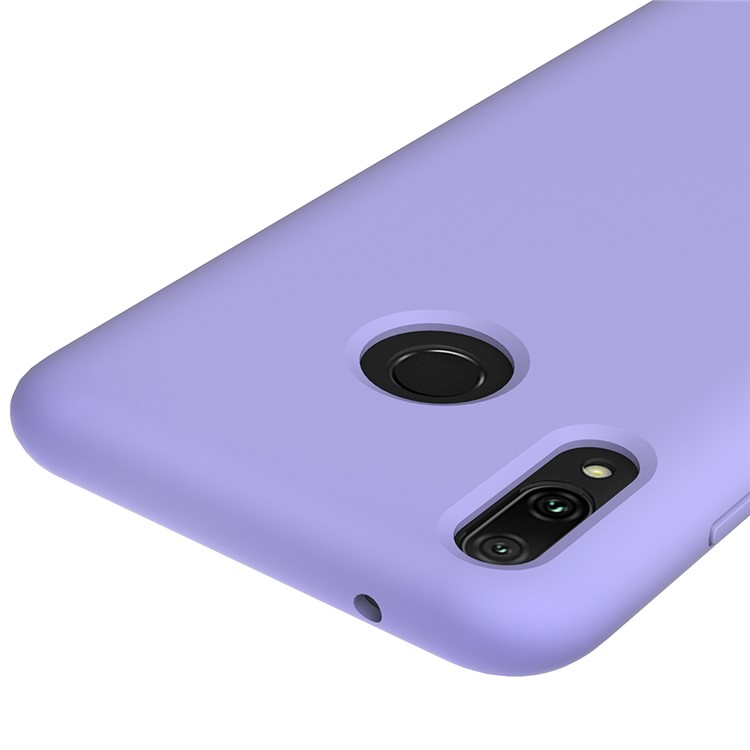 Liquid Silicone Cell Phone Cover for Huawei Y9 (2019) / Enjoy 9 Plus - Purple-3