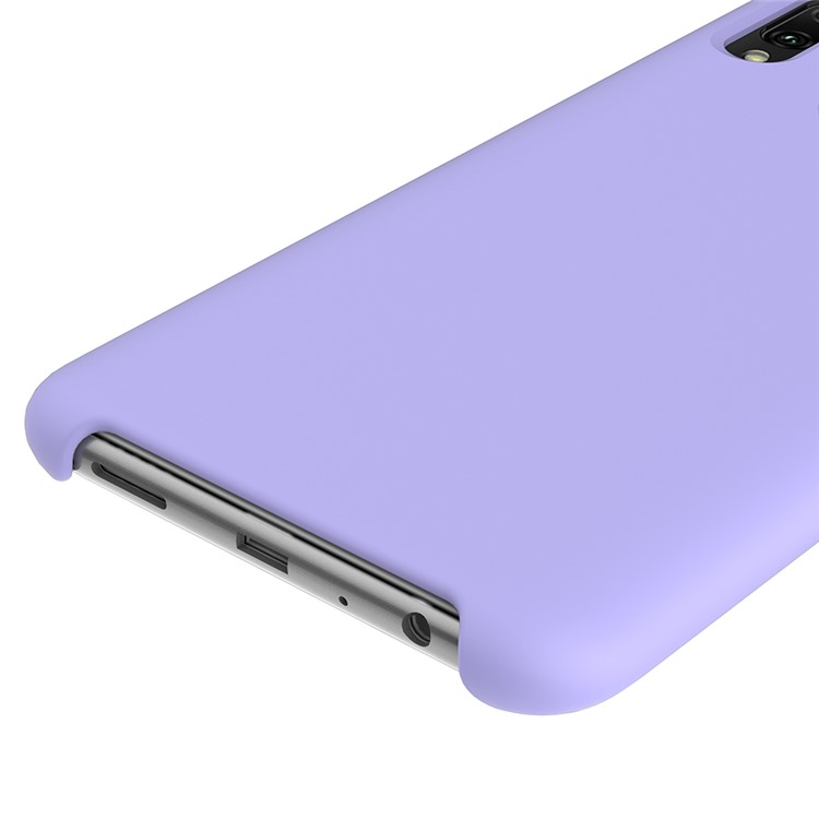 Liquid Silicone Cell Phone Cover for Huawei Y9 (2019) / Enjoy 9 Plus - Purple-4
