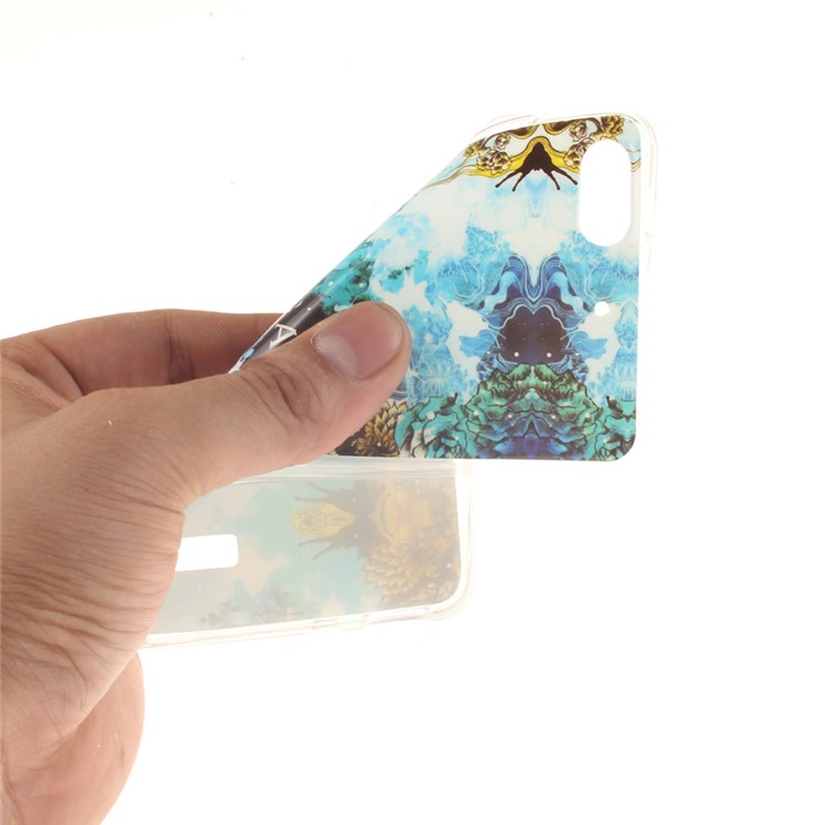 IMD Soft TPU Gel Phone Protective Case for Huawei Honor 4C - Abstract Painting-6