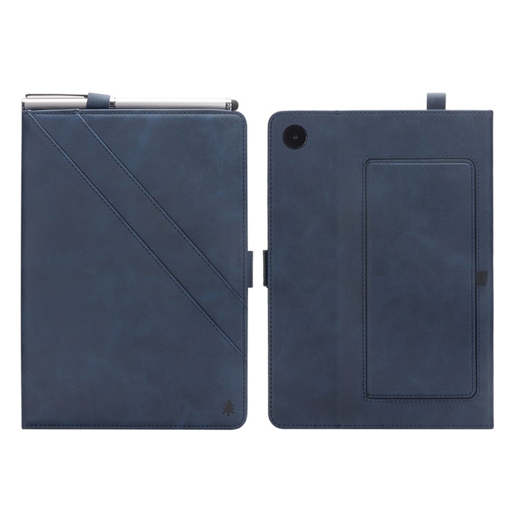 Flip Card Steckplätze Stehen Ledertasche Für Huawei Mediapad M5 8 (8,4-Zoll) - Blau-12