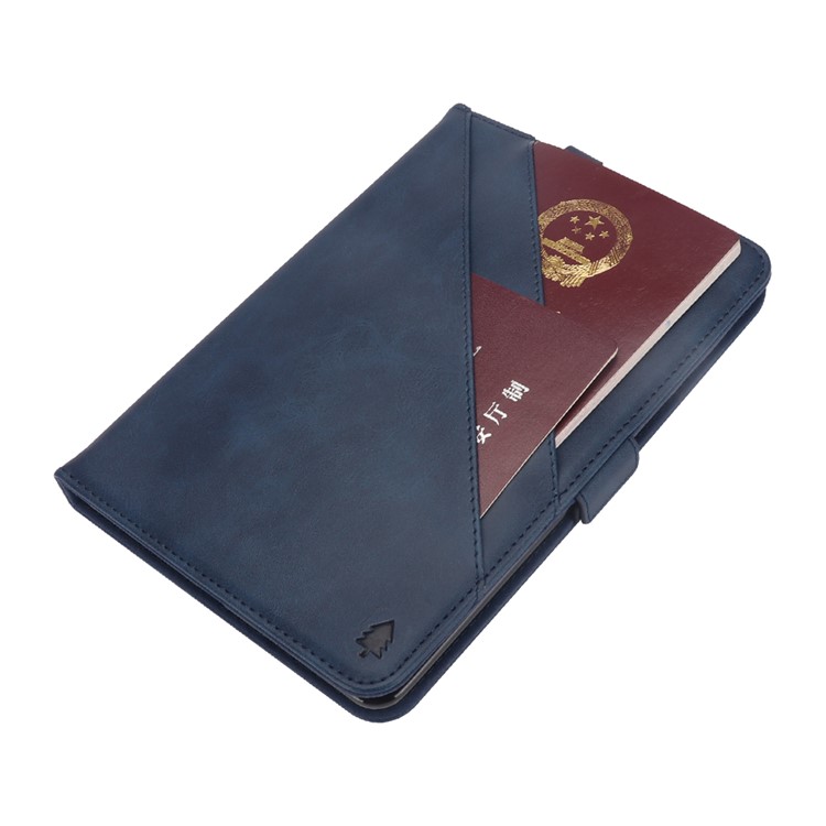 Flip Card Steckplätze Stehen Ledertasche Für Huawei Mediapad M5 8 (8,4-Zoll) - Blau-8
