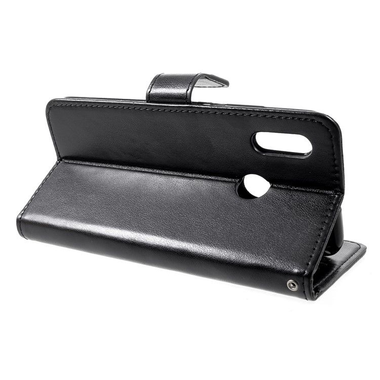 Imprint Butterfly Flowers Leather Stand Wallet Cover for Huawei Honor 10 Lite - Black-4