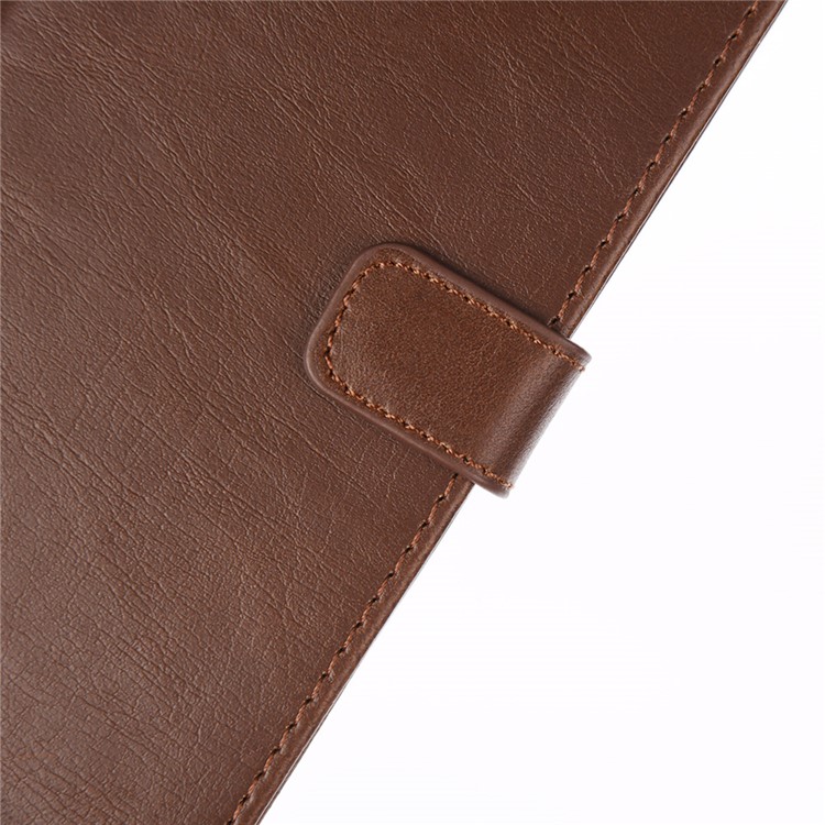 For Huawei P9 Retro Style Leather Case Card Holder - Coffee-7