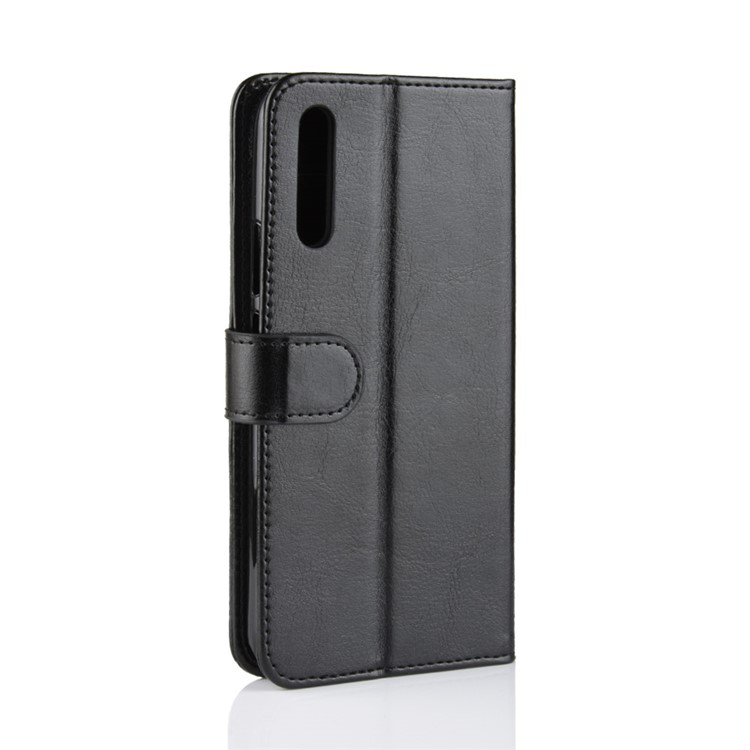 Crazy Horse PU Leather Flip Case for Huawei Honor Magic 2 - Black-7