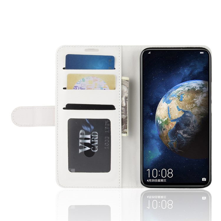 Crazy Horse PU Leather Flip Cover for Huawei Honor Magic 2 - White-5