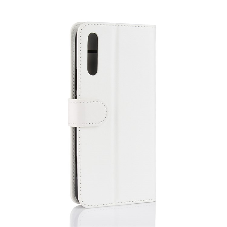 Crazy Horse PU Leather Flip Cover for Huawei Honor Magic 2 - White-7