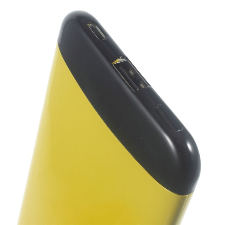 CAGER S88 6000mAh External Power Bank for iPhone iPad Samsung LG - Yellow-6