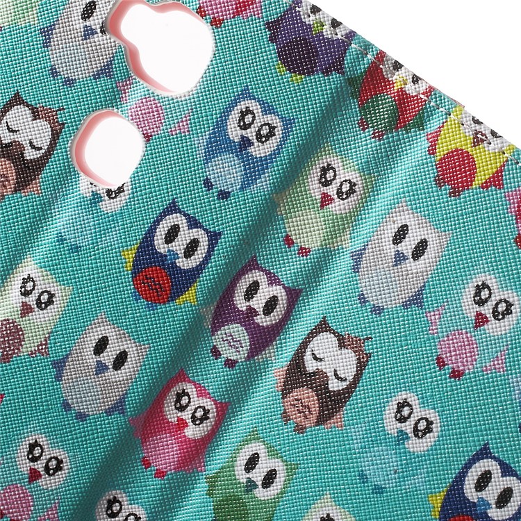 Leather Wallet Stand Phone Shell for Huawei Honor 5X - Multiple Owls-6