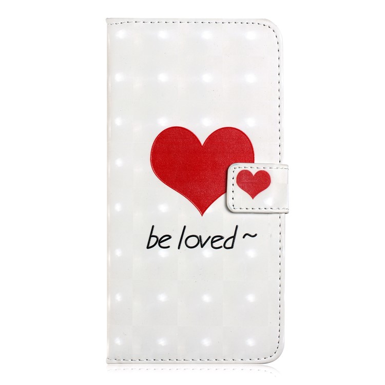 Embossing Pattern PU Leather Protective Cover for Huawei P20 Lite / Nova 3e (China) - Be Loved-2