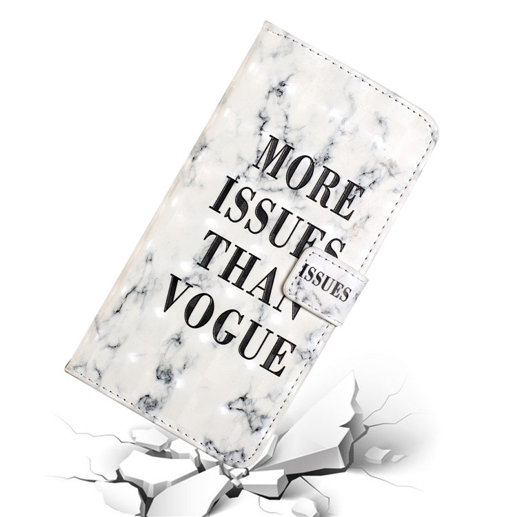 Embossing Pattern PU Leather Protective Shell for Huawei P20 Lite / Nova 3e (China) - More Issues Than Vogue-6