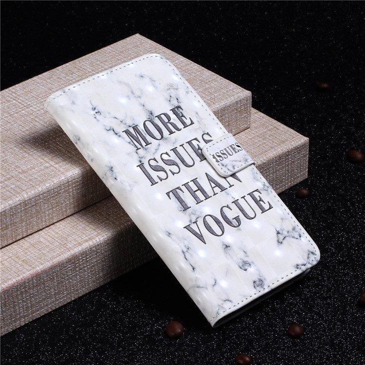Embossing Pattern PU Leather Protective Shell for Huawei P20 Lite / Nova 3e (China) - More Issues Than Vogue-7