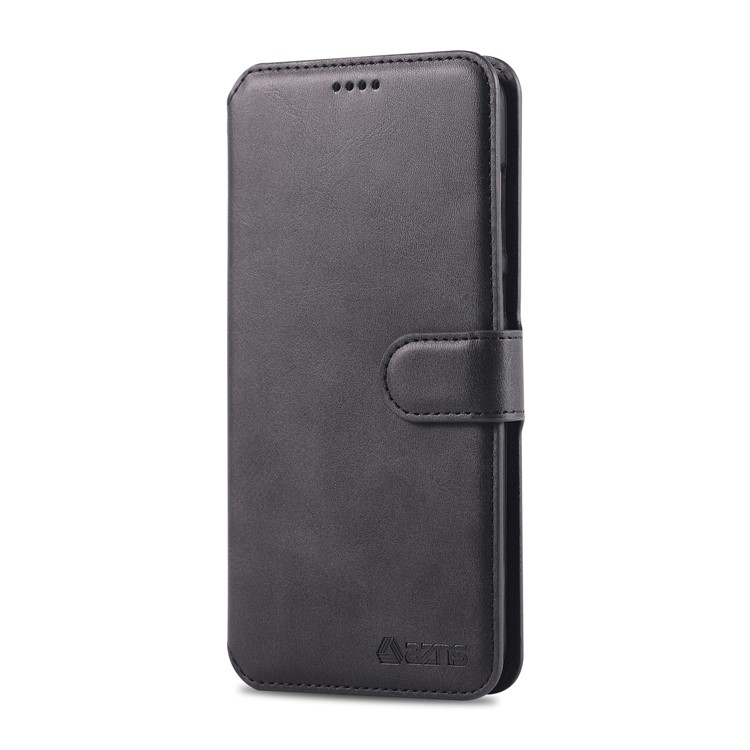 AZNS Wallet Leather Stand Case for Huawei Mate 10 Lite / Maimang 6 - Black-2