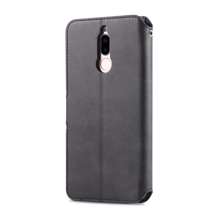 AZNS Wallet Leather Stand Case for Huawei Mate 10 Lite / Maimang 6 - Black-3