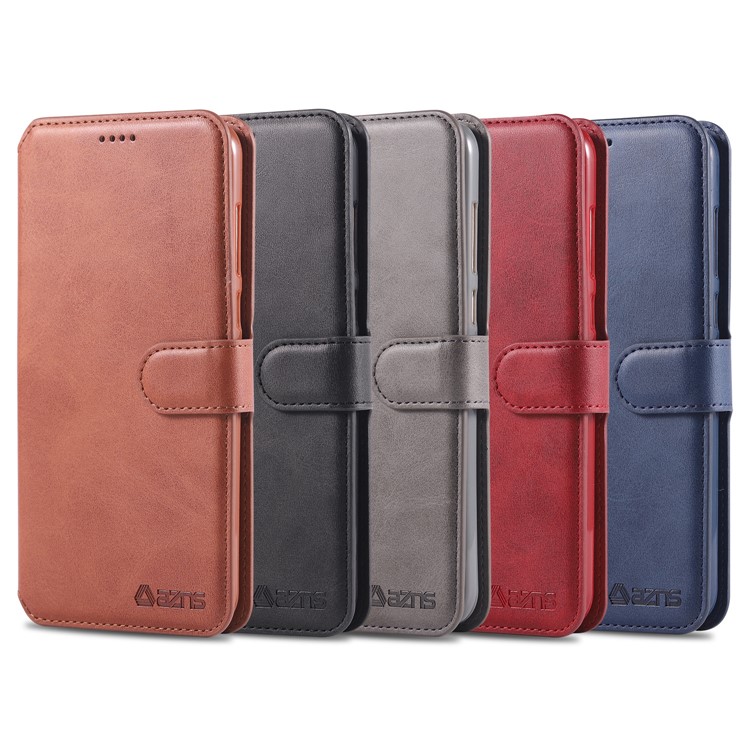 AZNS Wallet Leather Stand Case for Huawei Mate 10 Lite / Maimang 6 - Black-8