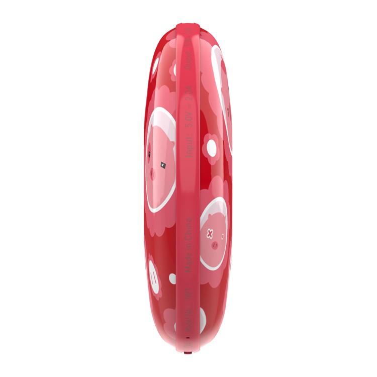 MOMAX iWarmer Pig Pattern Color Change Rechargeable 3600mAh Pocket Hand Warmer Power Bank-4