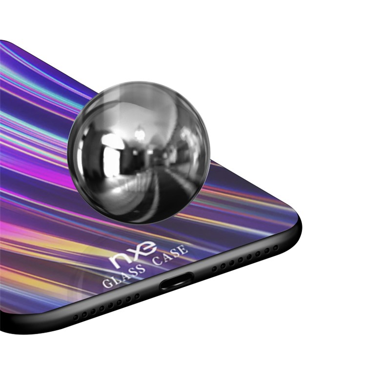 NXE Pattern Printing Glass Phone Case for Huawei Mate 20 Pro - Style A-5