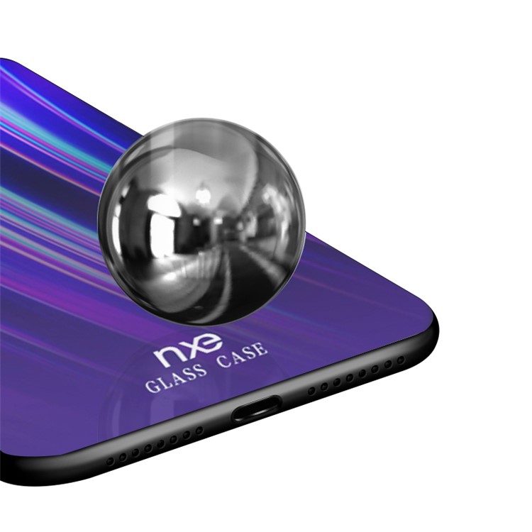 NXE Pattern Printing Glass Phone Shell for Huawei Mate 20 Pro - Style C-4
