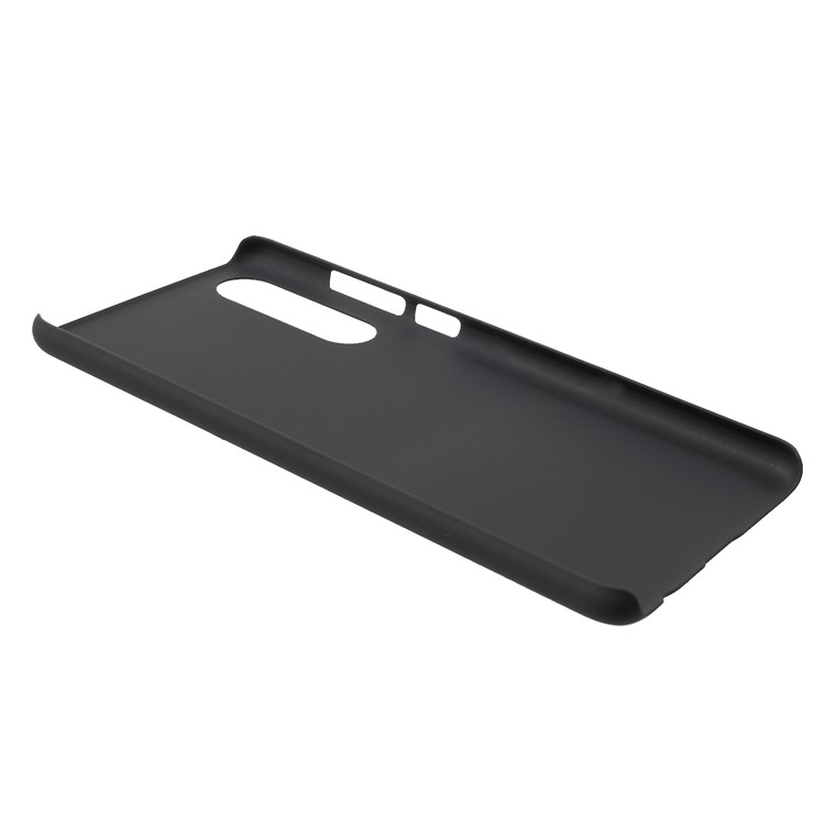 Case de Teléfono Duro de Plástico de Goma Para Huawei P30 - Negro