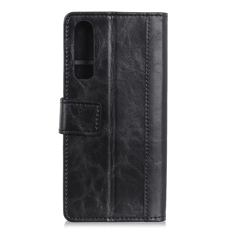 Rivet Decor PU Leather Flip Case for Huawei P30 - Black-3