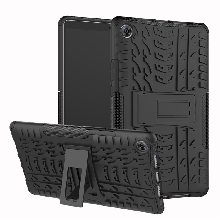 Anti-Rutsch-PC + TPU-Hybridgehäuse Mit Ständer Für Huawei Mediapad M5 8 (8,4 Zoll) - Schwarz-1