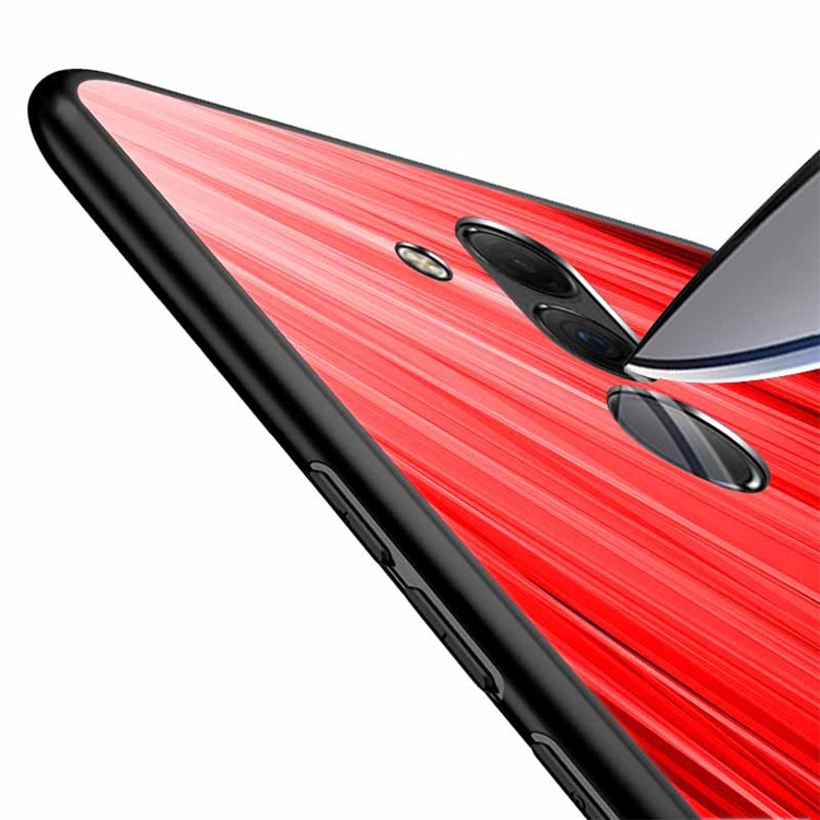 NXE Pattern Printing TPU Phone Case for Huawei Mate 20 Lite - Red-5
