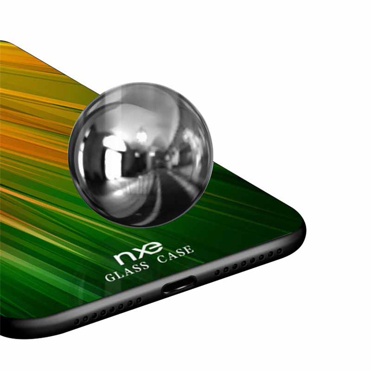 NXE Pattern Printing TPU Phone Cover for Huawei Mate 20 Pro - Yellow / Green-5