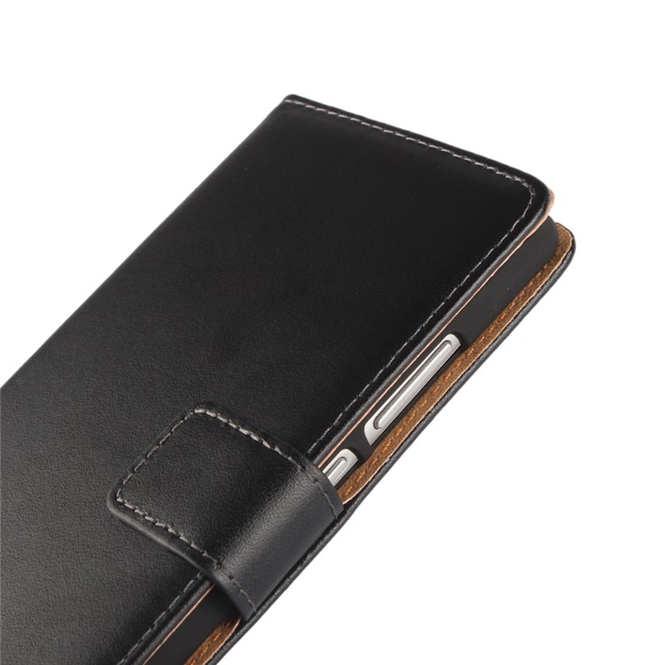 Original Split Ledertasche Für Huawei P9 - Schwarz-5