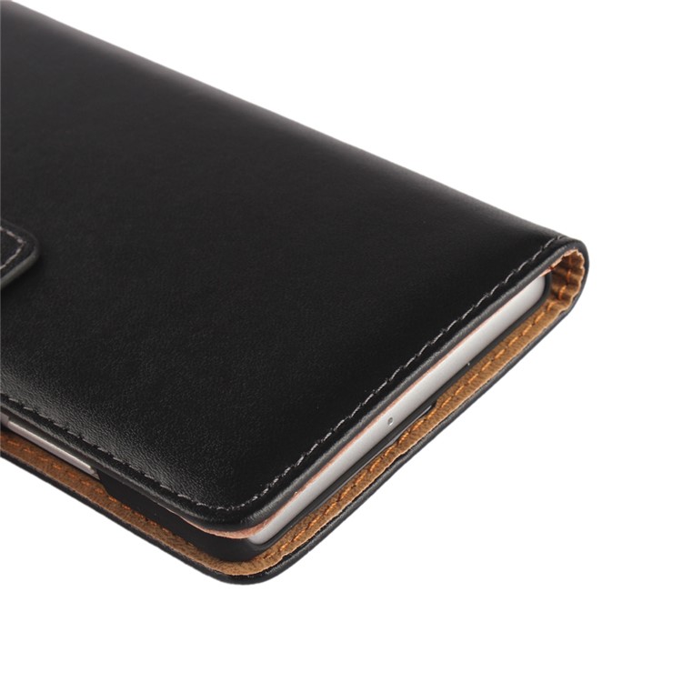 Original Split Ledertasche Für Huawei P9 - Schwarz-8