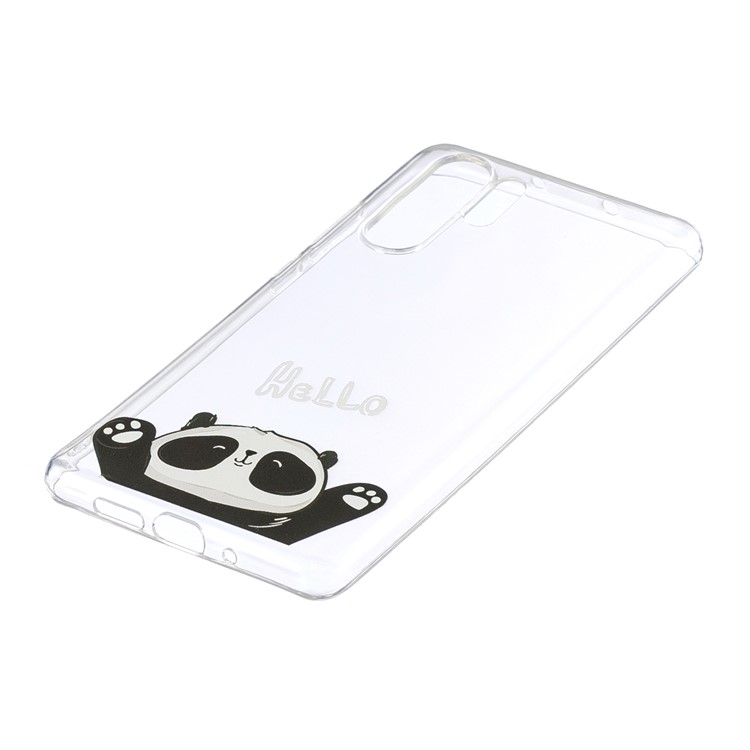 Pattern Printing TPU Back Case for Huawei P30 Pro - Cute Panda-3