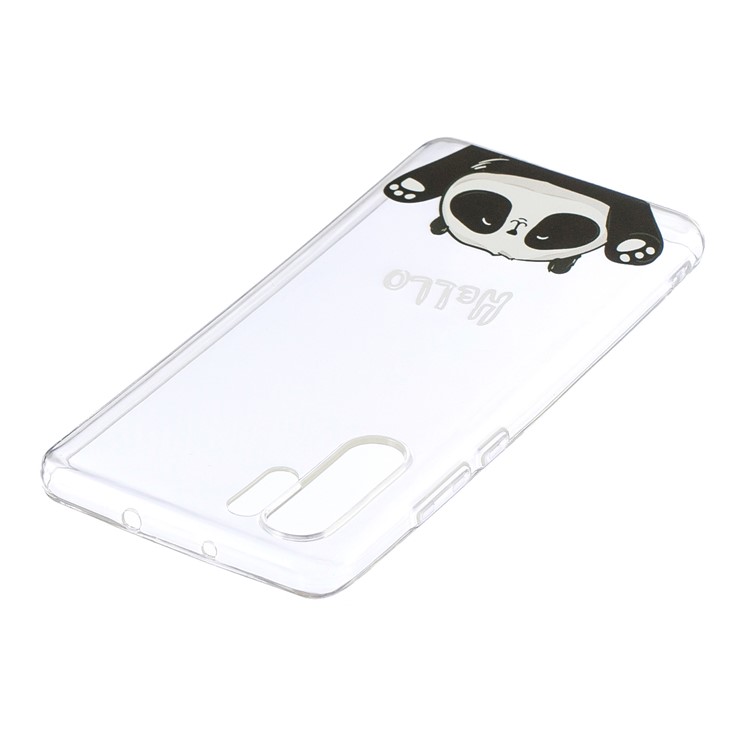 Pattern Printing TPU Back Case for Huawei P30 Pro - Cute Panda-4