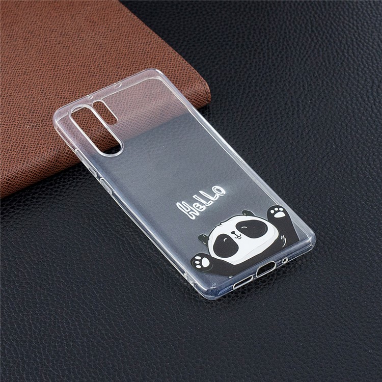 Pattern Printing TPU Back Case for Huawei P30 Pro - Cute Panda-7