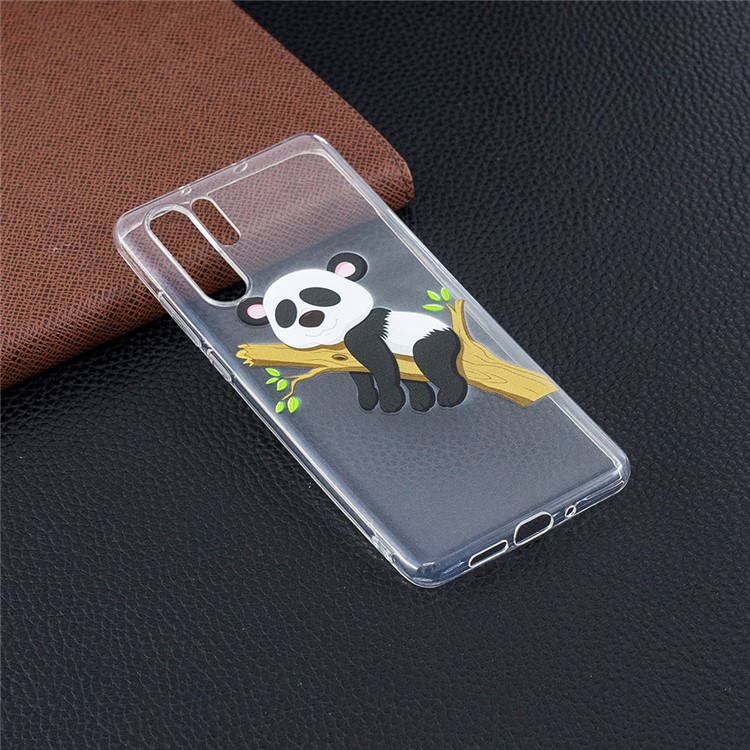 Pattern Printing TPU Shell Case for Huawei P30 Pro - Panda Climbing Tree-6