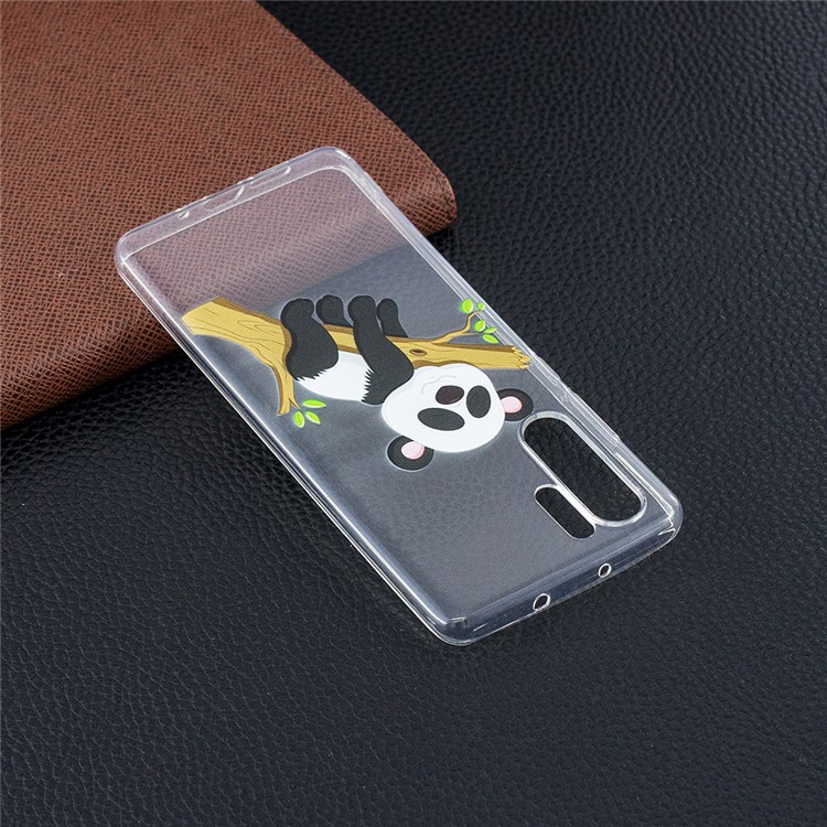 Pattern Printing TPU Shell Case for Huawei P30 Pro - Panda Climbing Tree-7