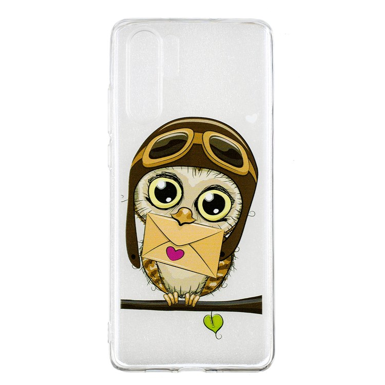 Pattern Printing TPU Case Accessory for Huawei P30 Pro - Owl Pattern-2