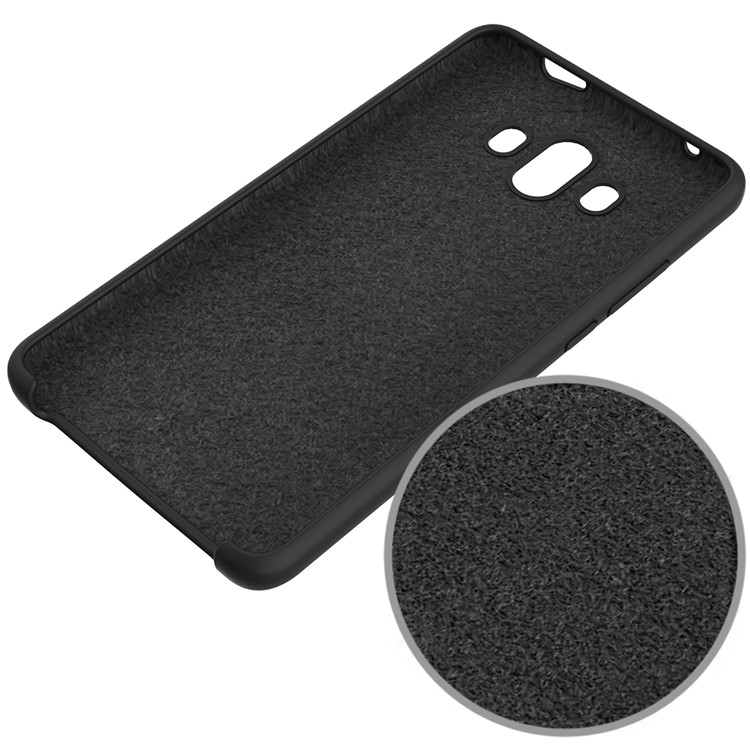 Liquid Silicone Phone Case for Huawei Mate 10 - Black-3