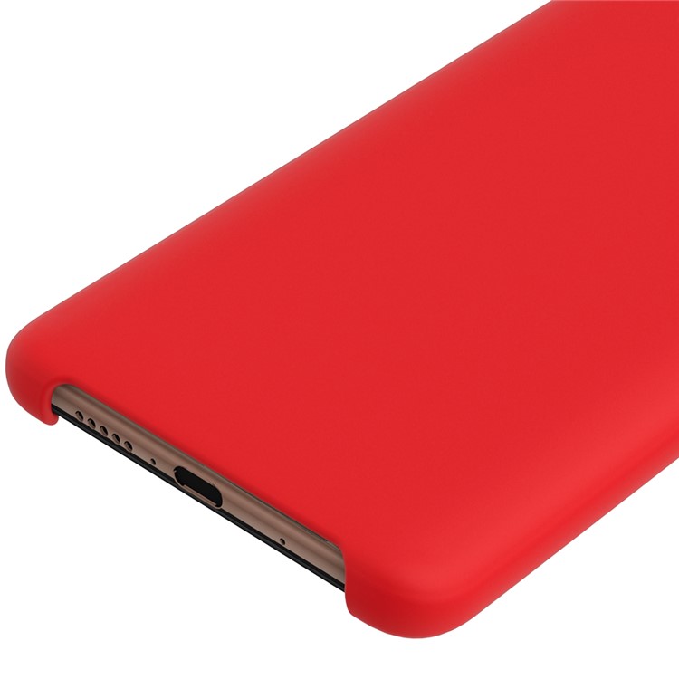 Liquid Silicone Phone Cover for Huawei Mate 10 - Red-2