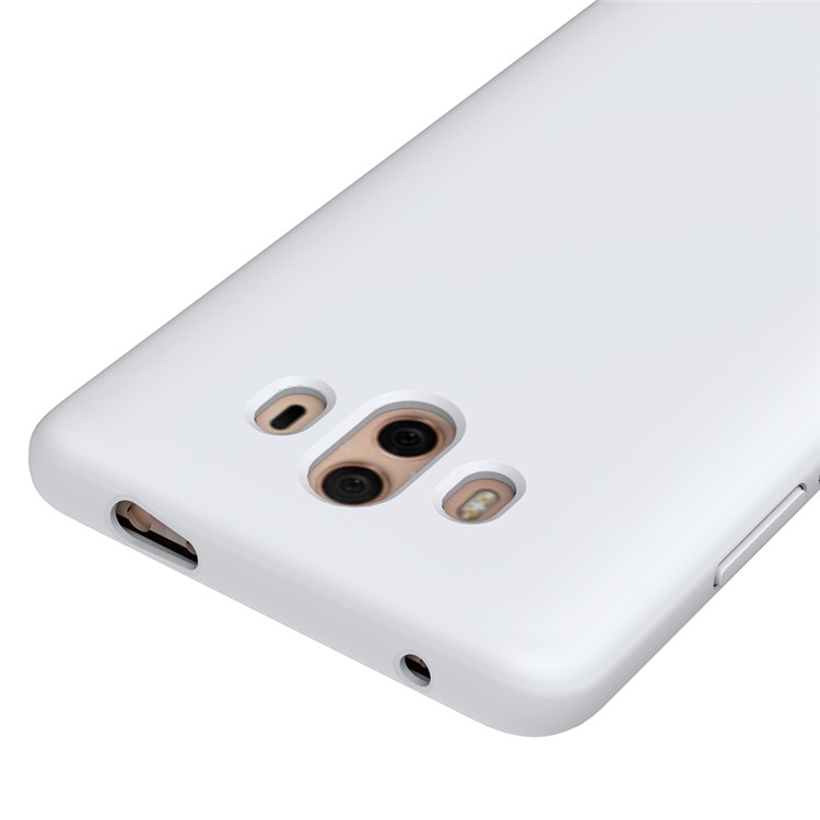 Liquid Silicone Phone Shell for Huawei Mate 10 - White-4