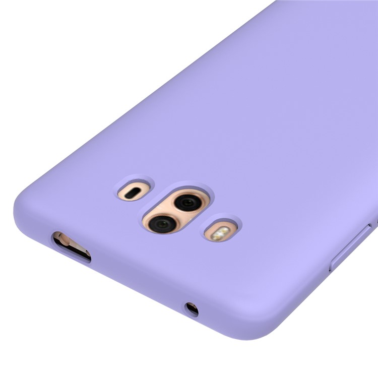 Liquid Silicone Mobile Cover for Huawei Mate 10 - Purple-4