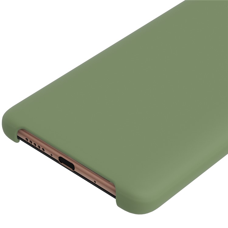 Liquid Silicone Phone Accessory Shell for Huawei Mate 10 - Green-2