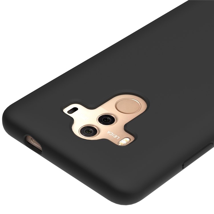 Liquid Silicone Mobile Case for Huawei Mate 10 Pro - Black-2