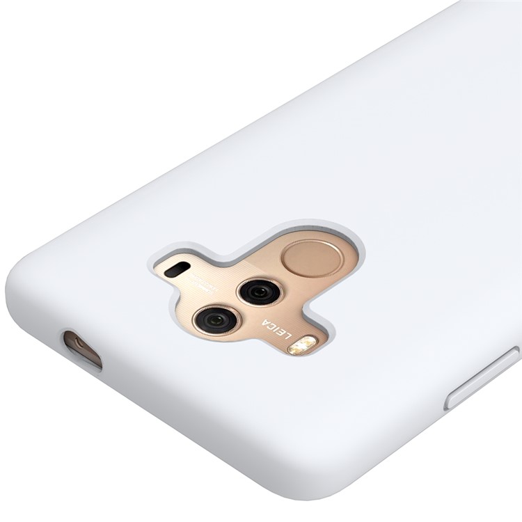 Liquid Silicone Mobile Shell for Huawei Mate 10 Pro - White-2