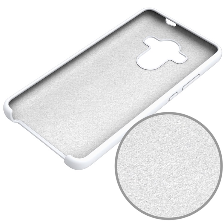Liquid Silicone Mobile Shell for Huawei Mate 10 Pro - White-3